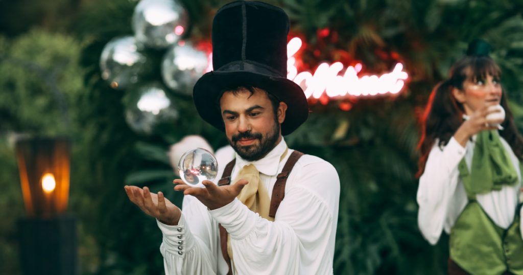 Musician for party entertainment