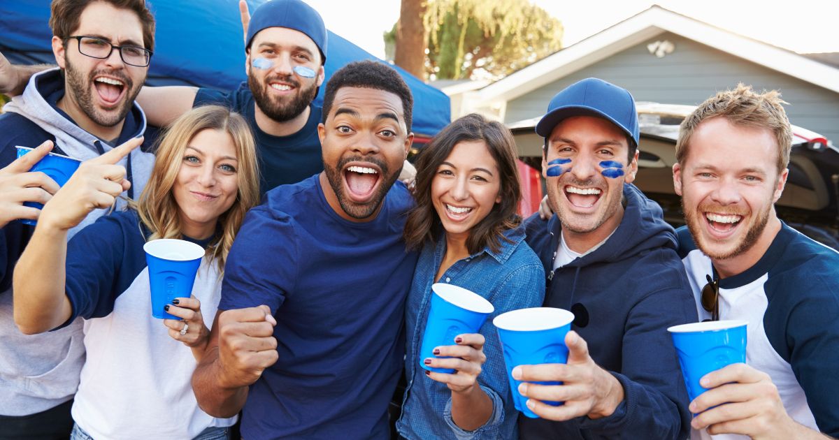 sports party engagemnet party