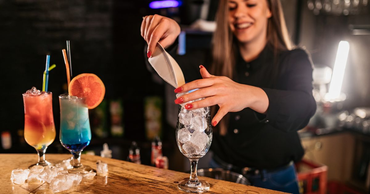 DIY Cocktail making class for an engagement party