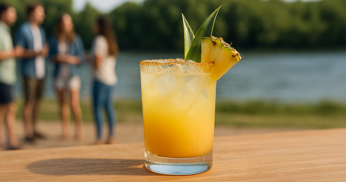 Smoky Pineapple Margarita