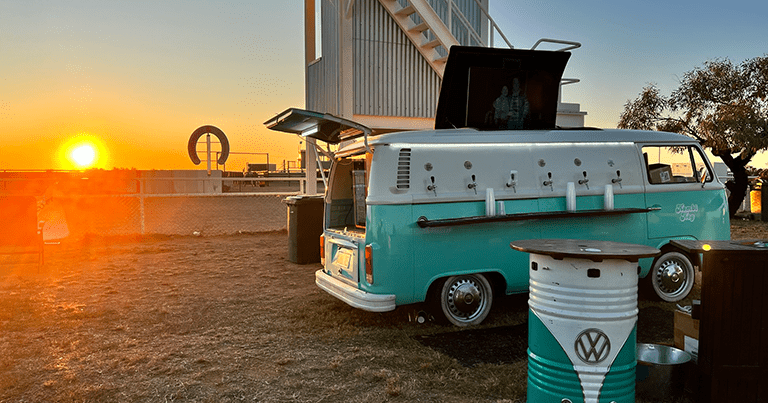 Kombi Keg Trackside at Raceday