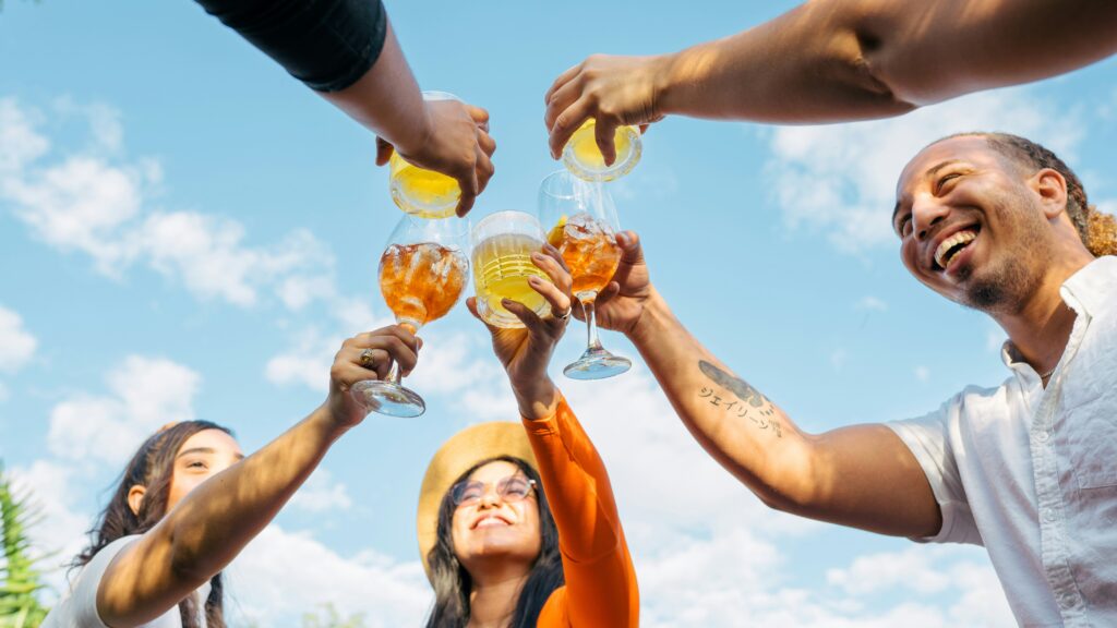 Cheers to hiring a Kombi Keg Bartender