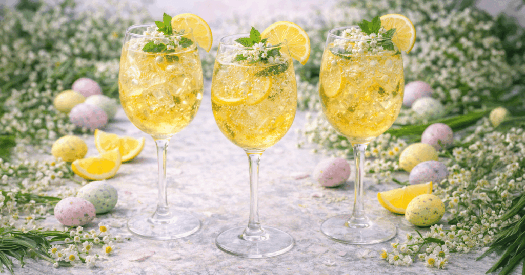 Sunshine Hugo Easter Spritz
