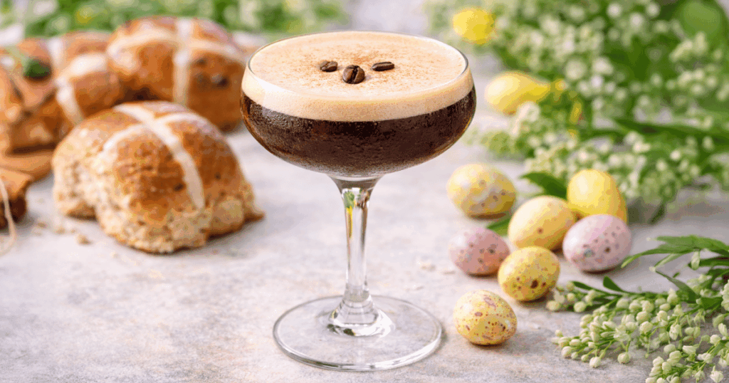 Espresso Hot Cross Bun Martini