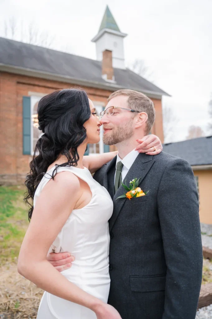 Bloomrose Hall - Couple Gazing into each others eyes