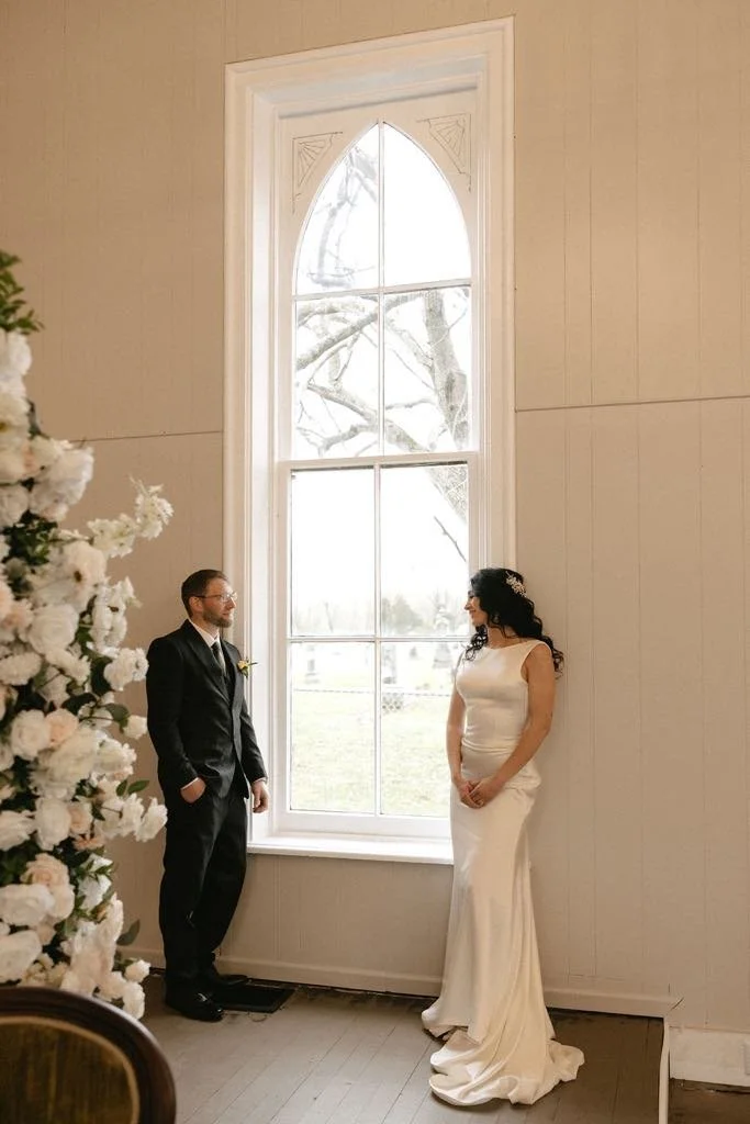 Bloomrose Hall - Lovely couple standing by the window