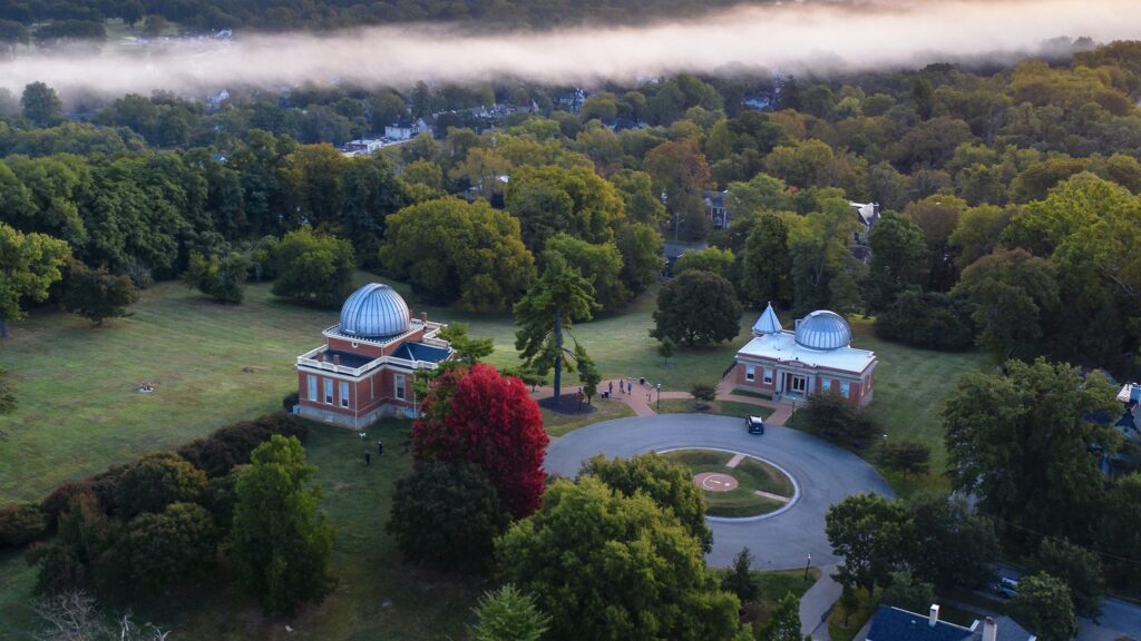 Cincinnati Observatory - Ariel View of the Stunning Venue