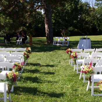 Cincinnati Observatory - Outdoor Ceremony Setup