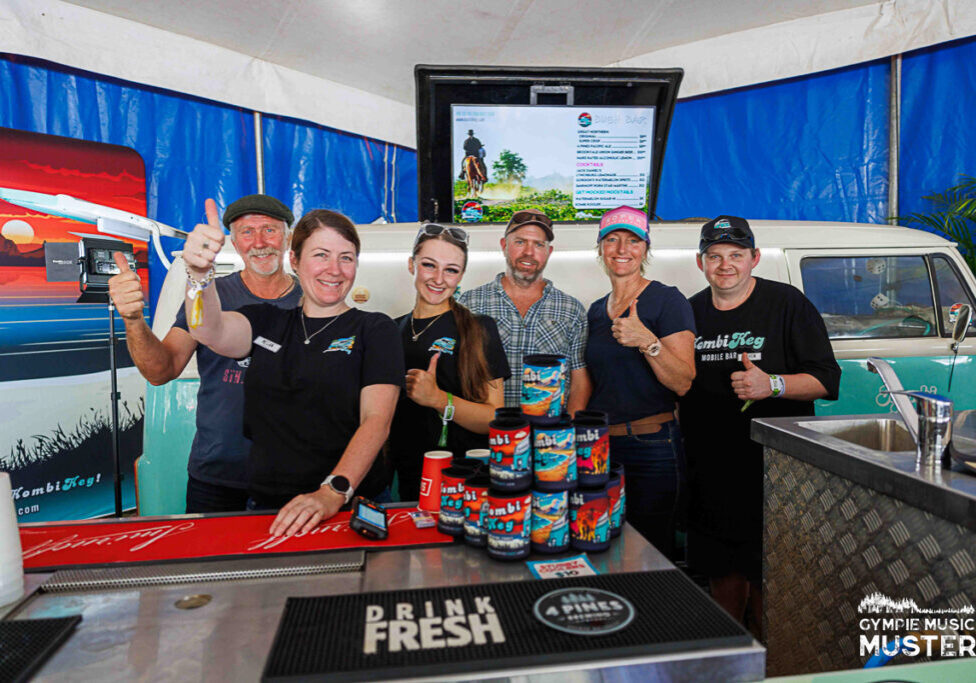 Gympie Music Muster at the Kombi Keg Bush Bar