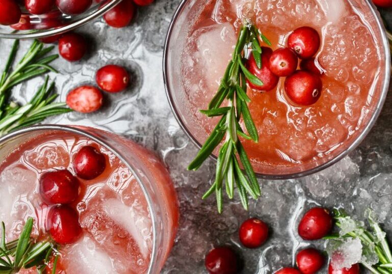 Christmas cocktails