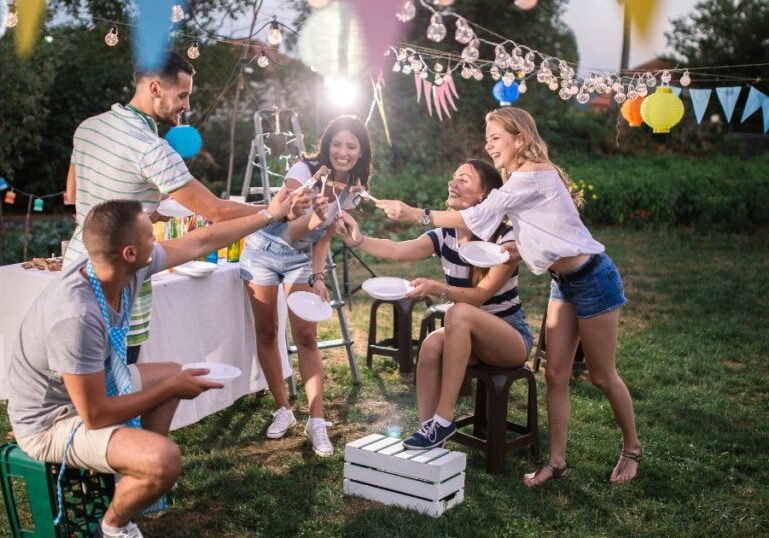 backyard party game